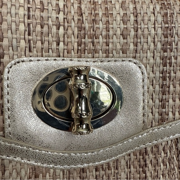 Elaine Turner Clutch Envelope Chain Strap Kisslock Handbag Shoulder Bag - Picture 3 of 10